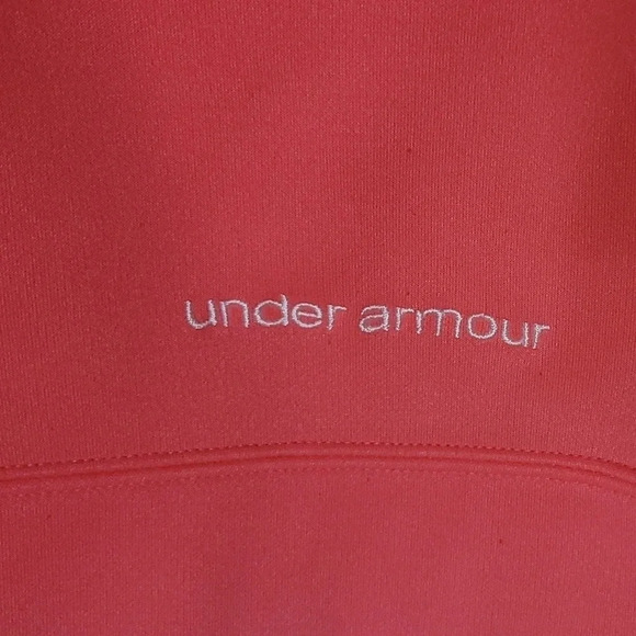 Under Armour Pink Storm Hoodie with Camo Logo Size Medium‎ - Picture 4 of 12